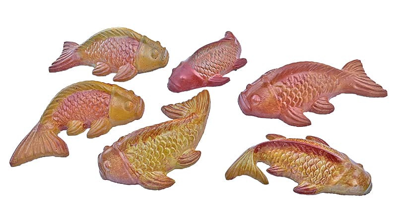 Złote rybki figura